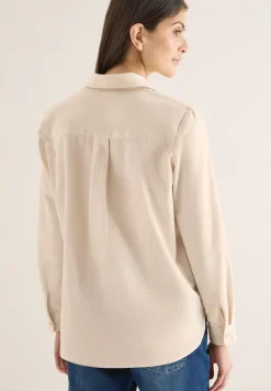 Bluse mit Turn-Up