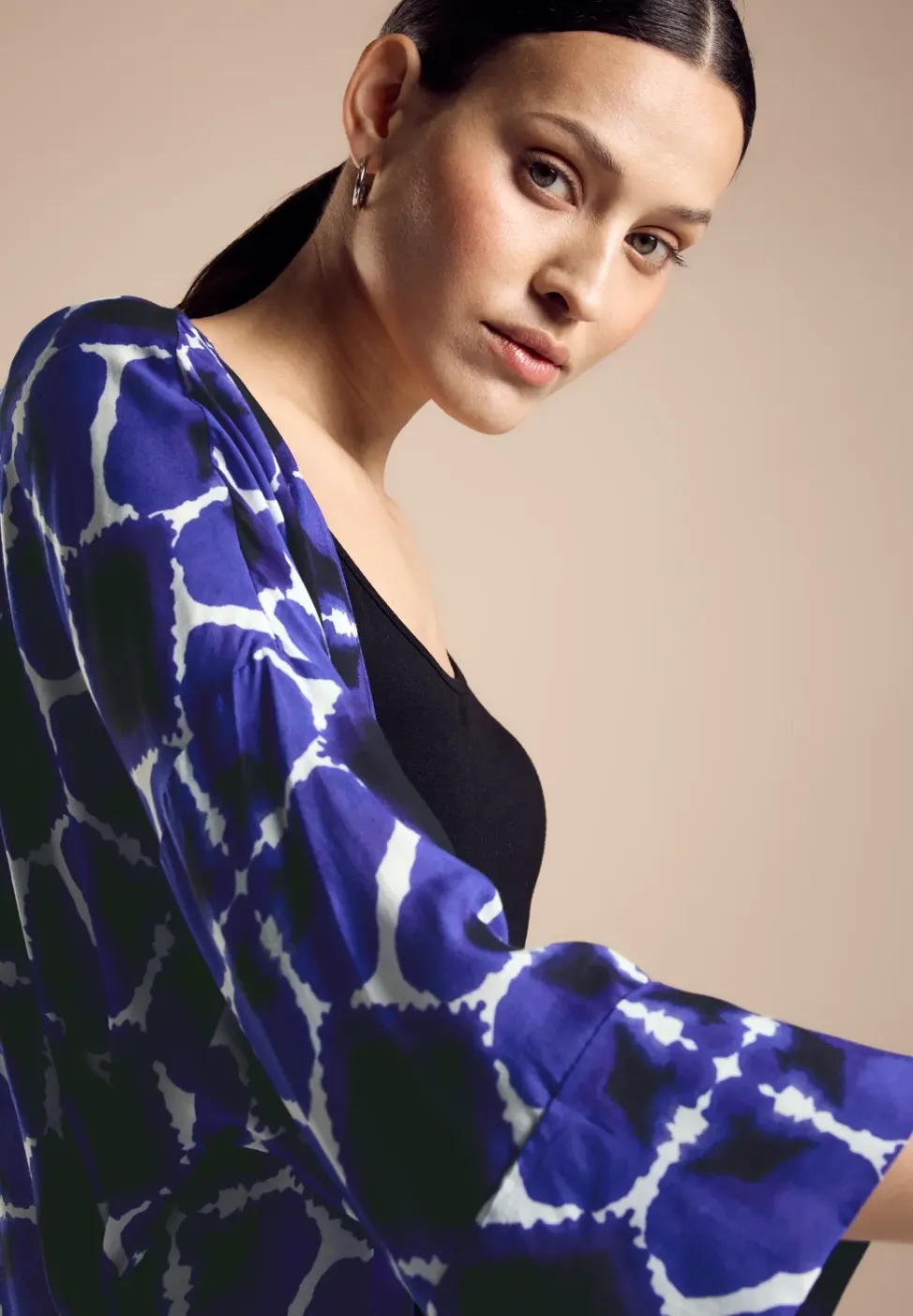 Bluse im Kimono Style