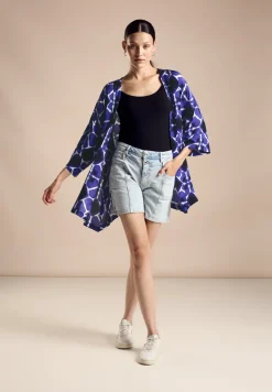 Bluse im Kimono Style