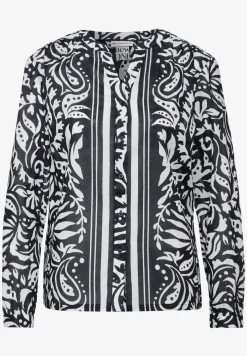 Bluse im Mustermix