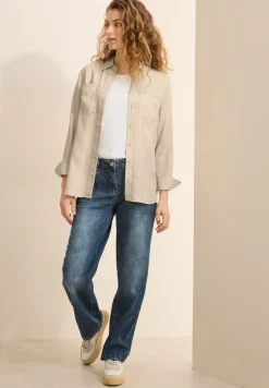 Bluse im Washed-Look