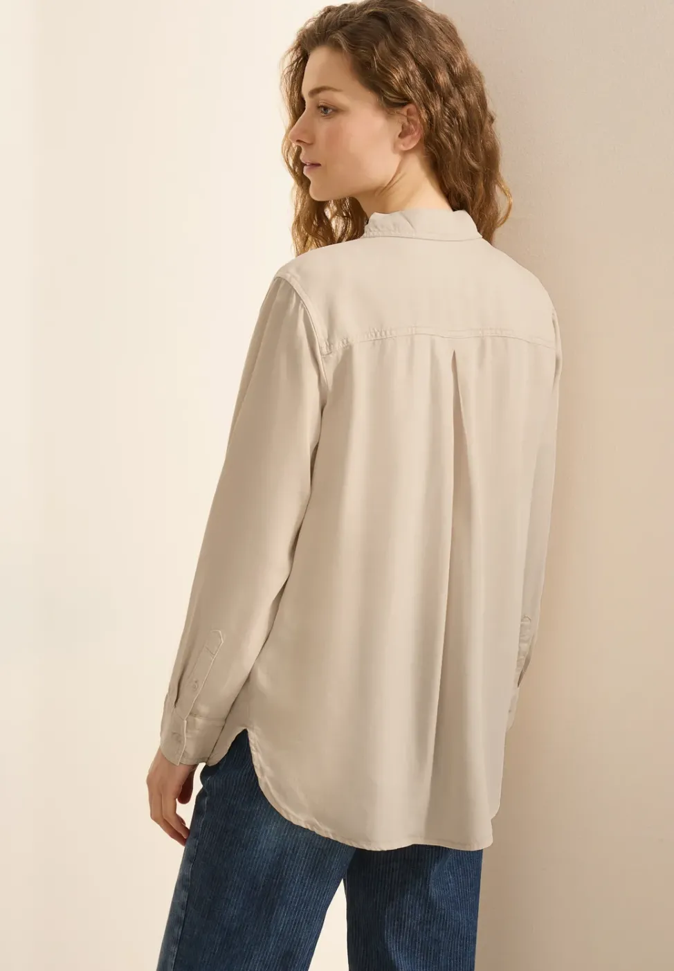 Bluse im Washed-Look