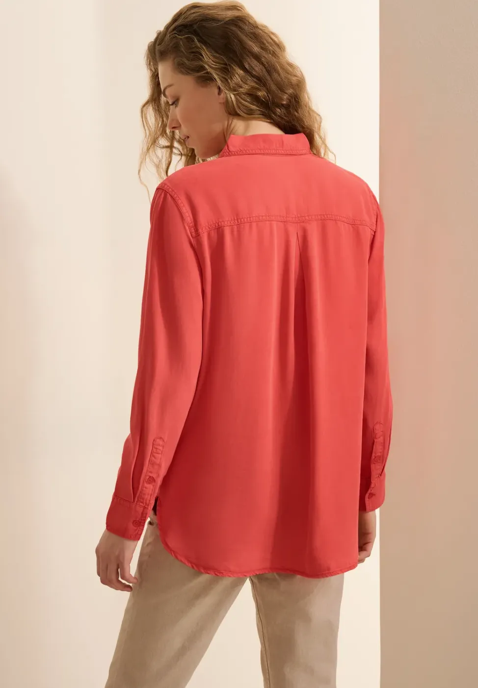 Bluse im Washed-Look