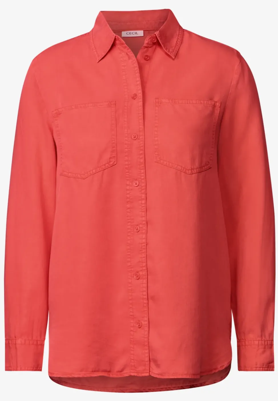 Bluse im Washed-Look