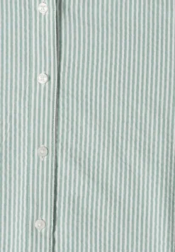 Bluse in Seersucker Qualität