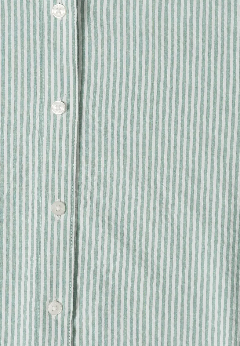 Bluse in Seersucker Qualität