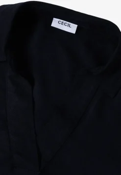 Bluse in Unifarbe