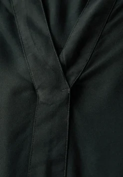 Bluse in Unifarbe