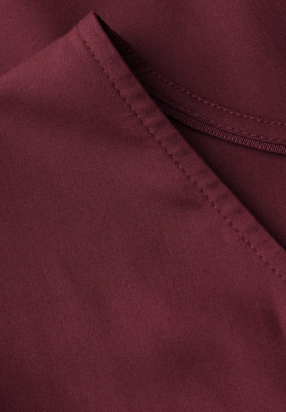 Bluse in Unifarbe