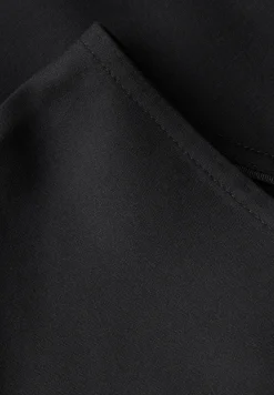 Bluse in Unifarbe
