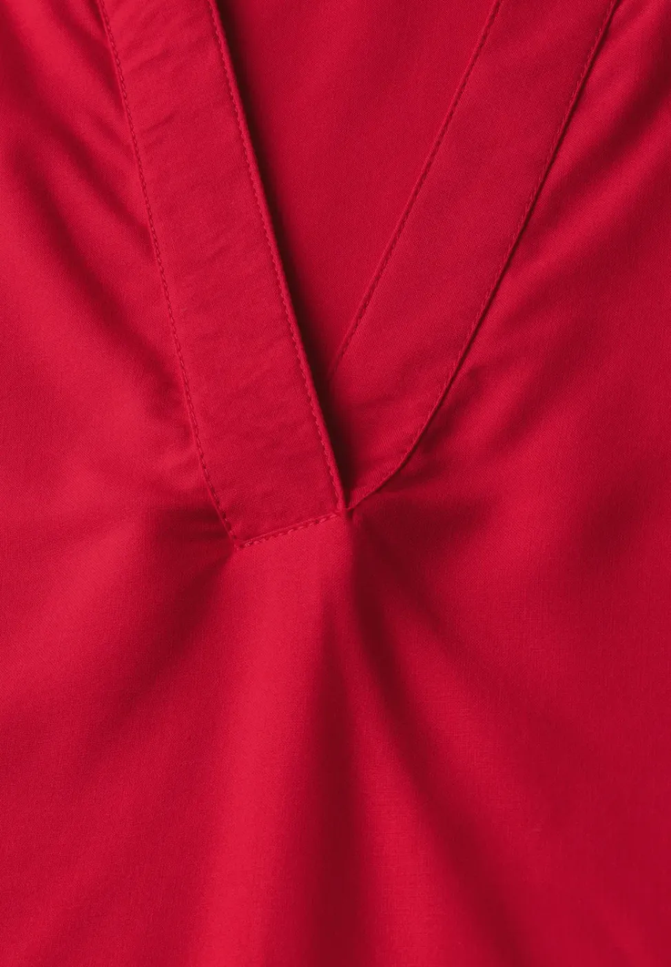 Bluse in Unifarbe