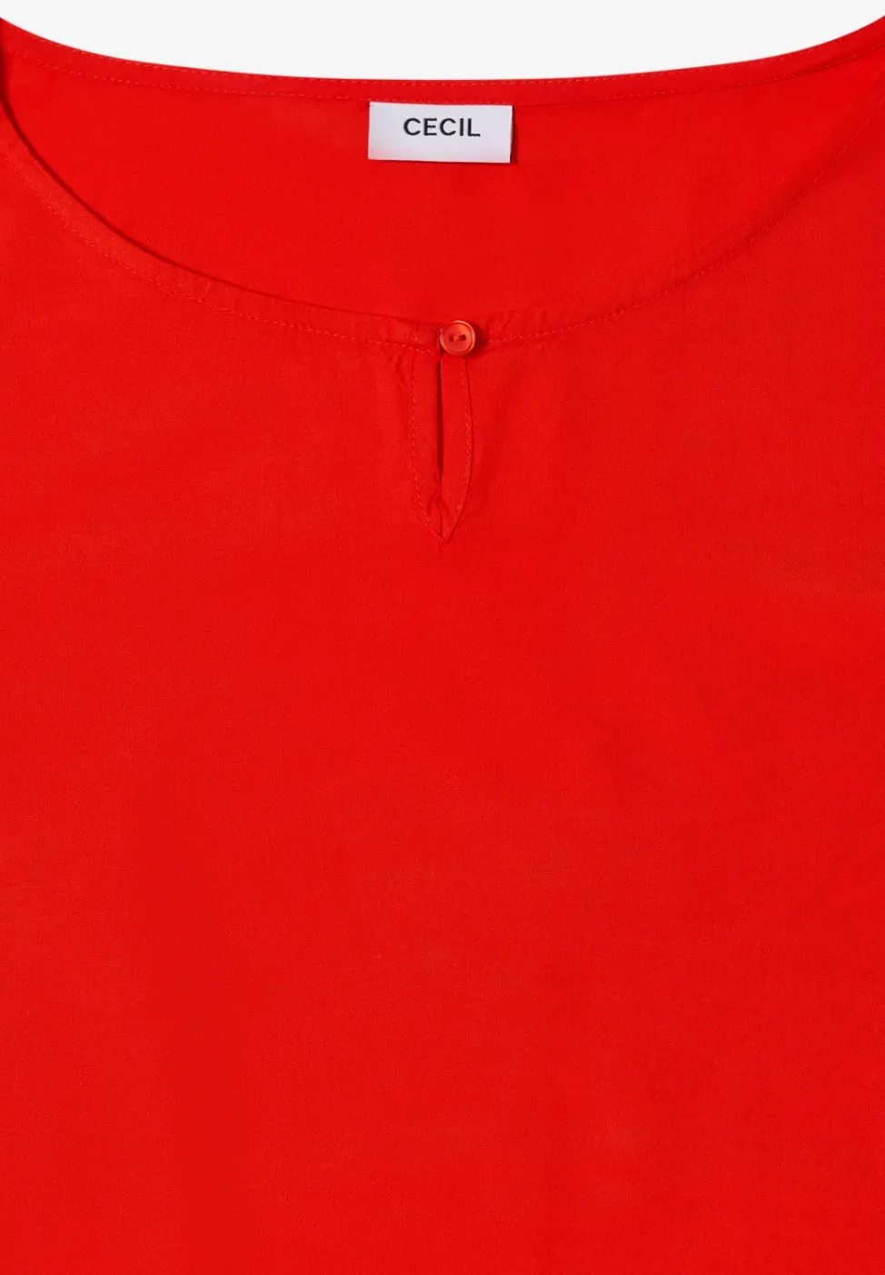 Bluse in Unifarbe