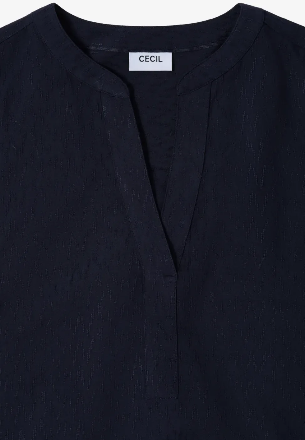 Bluse in Unifarbe