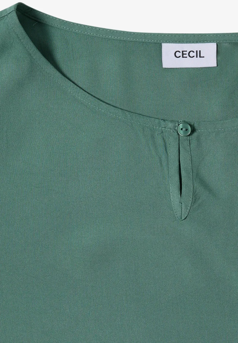Bluse in Unifarbe