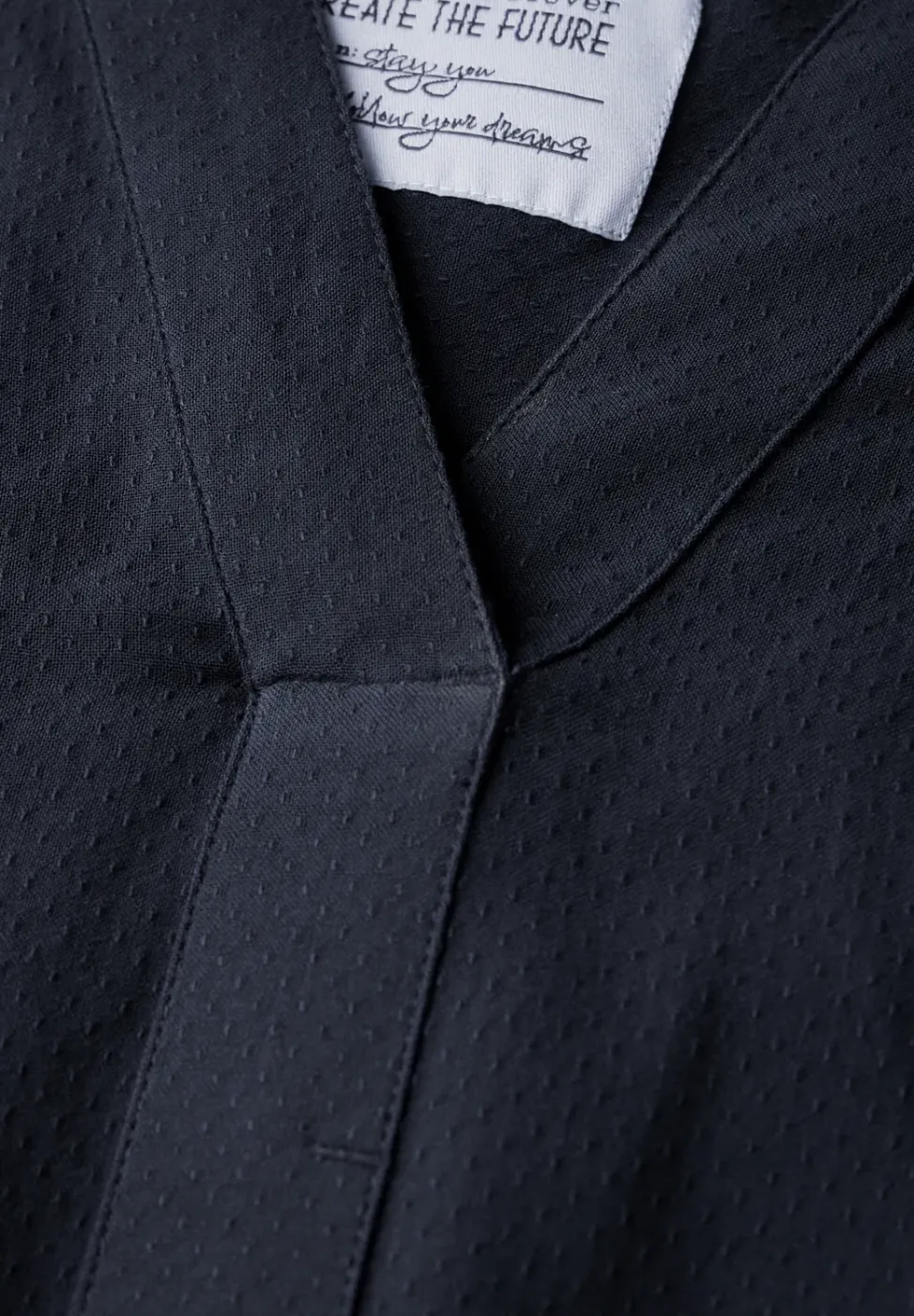 Bluse in Unifarbe