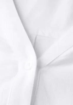 Bluse in Unifarbe