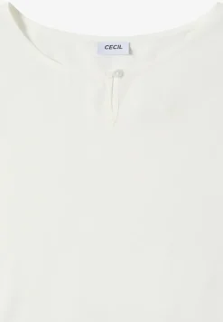 Bluse in Unifarbe