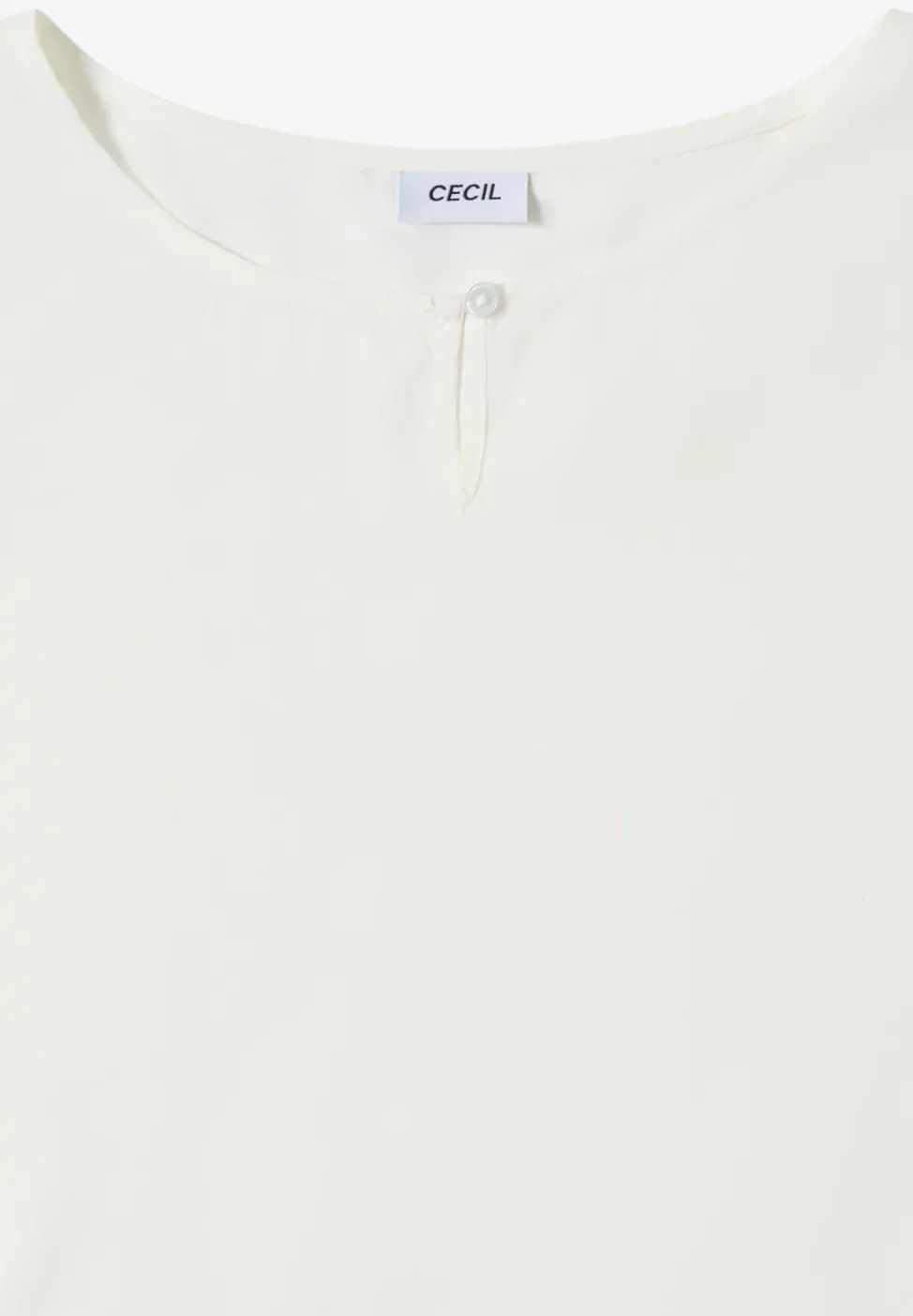 Bluse in Unifarbe
