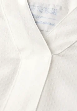 Bluse in Unifarbe