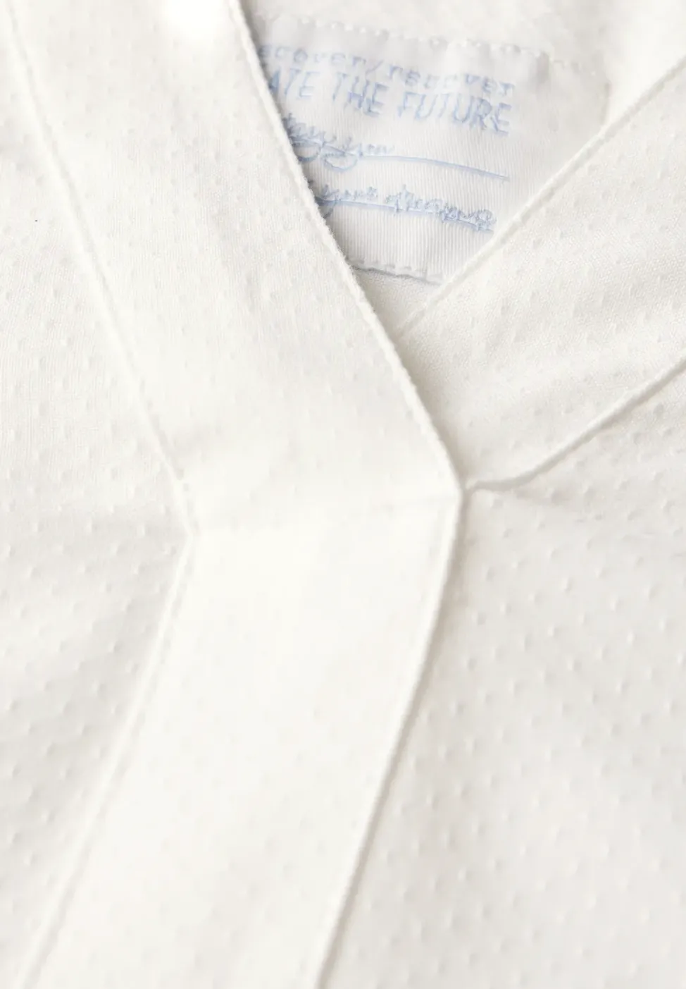 Bluse in Unifarbe
