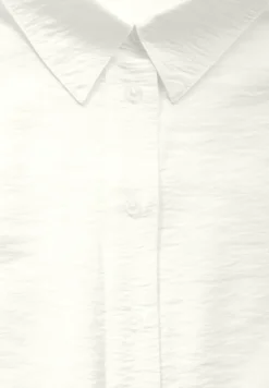 Bluse in Unifarbe