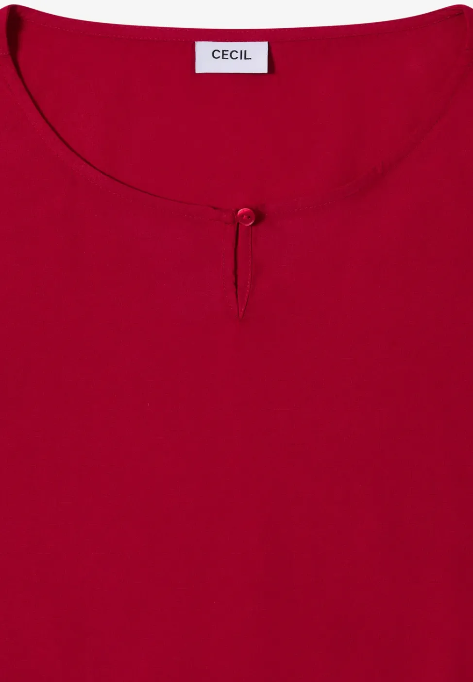 Bluse in Unifarbe