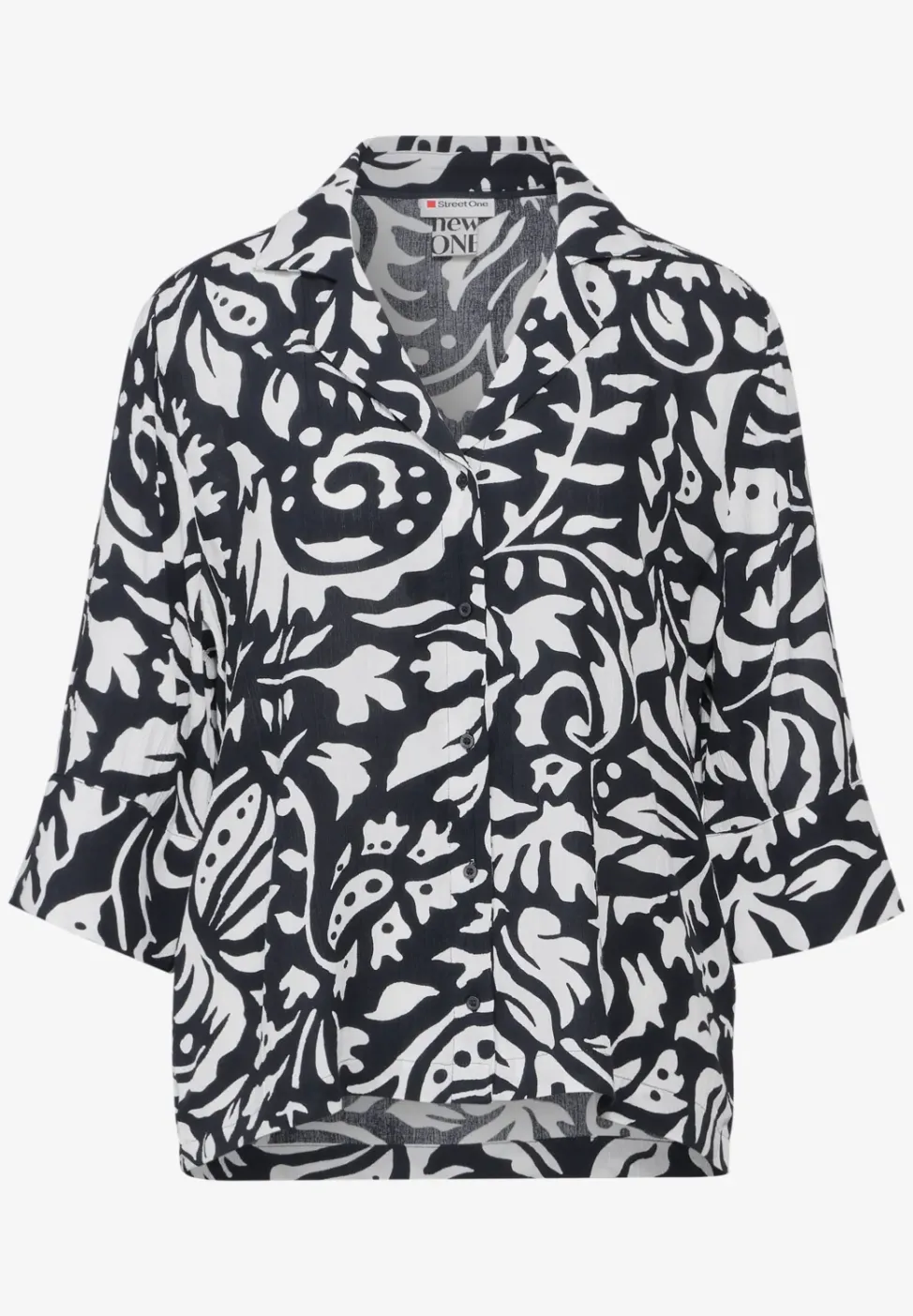 Bluse mit 3/4 Arm