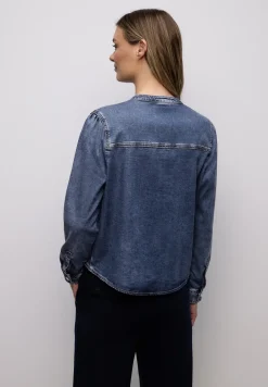 Bluse mit Brusttaschen