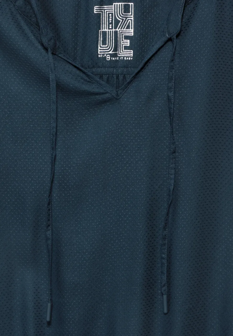 Bluse mit elastischem Saum