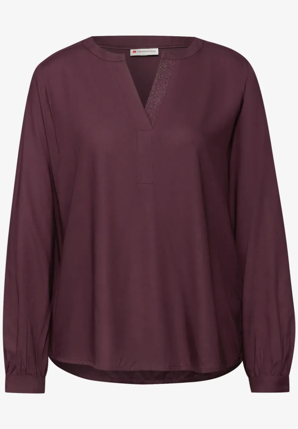 Bluse mit Glitzerdetail