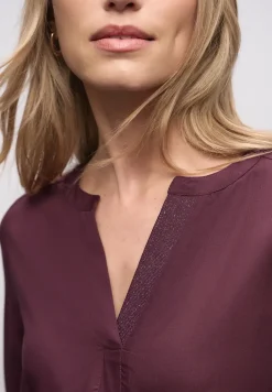 Bluse mit Glitzerdetail