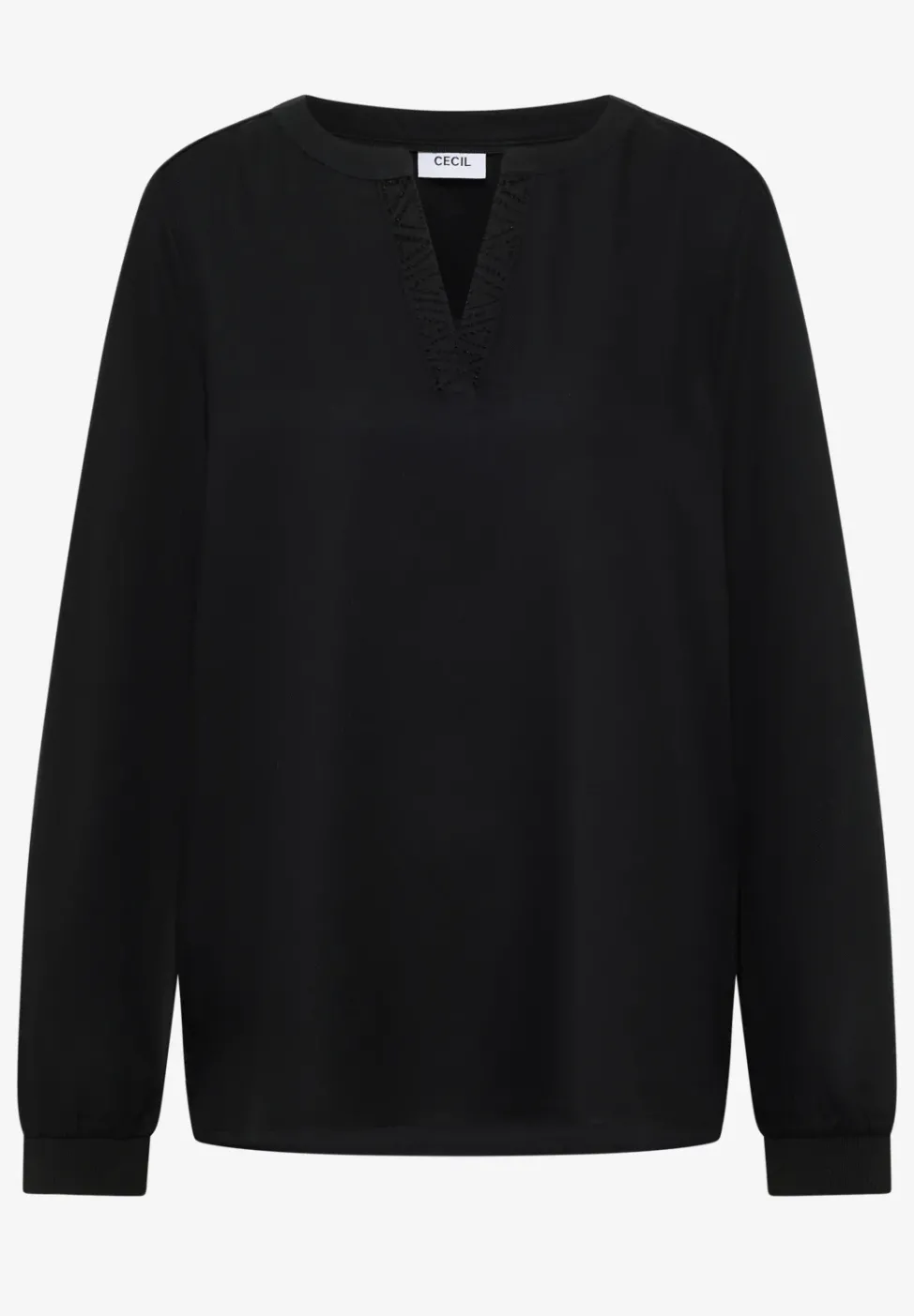 Bluse mit Glitzerdetails