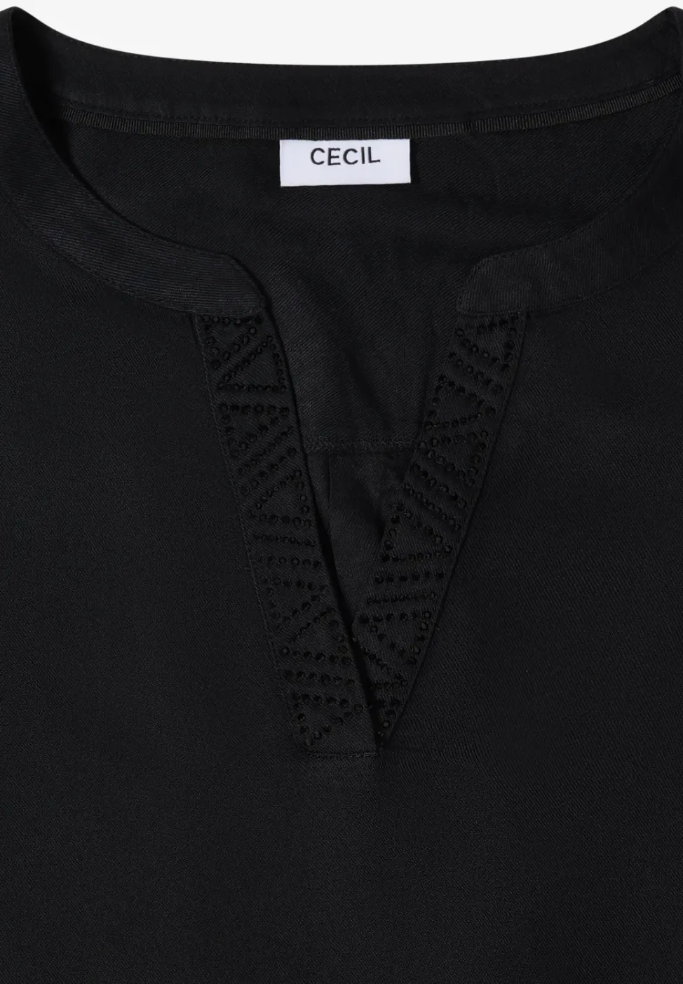 Bluse mit Glitzerdetails