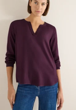 Bluse mit Glitzerdetails