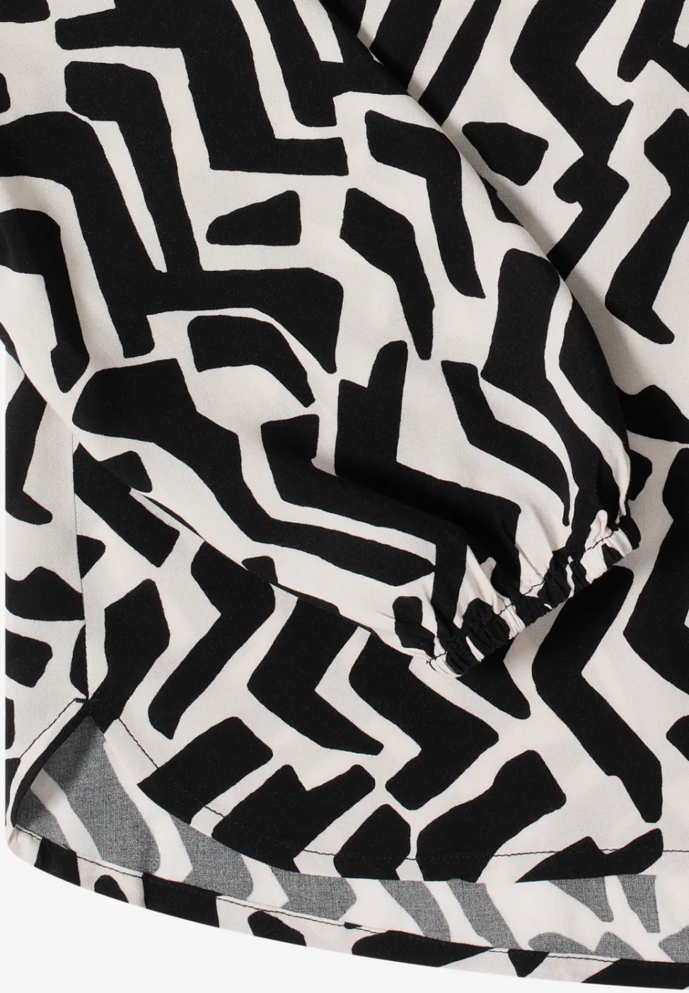Bluse mit Grafikmuster
