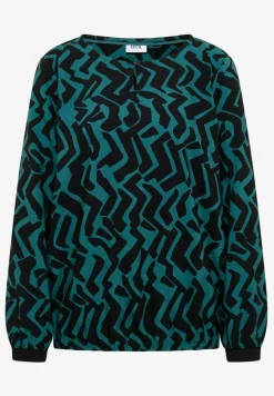 Bluse mit Grafikmuster