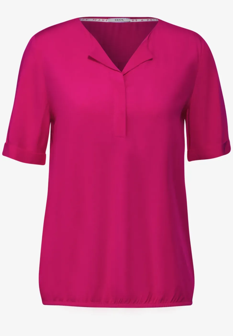 Bluse mit Klappkragen
