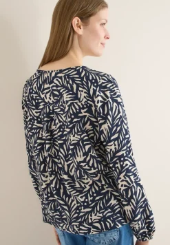 Bluse mit Knoten