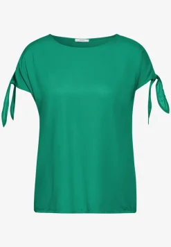 Bluse mit Knotendetail
