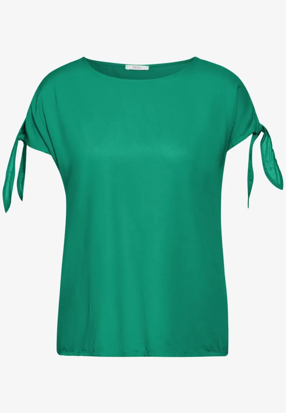 Bluse mit Knotendetail