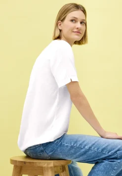 Bluse mit Knotendetail
