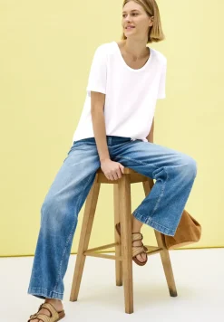 Bluse mit Knotendetail