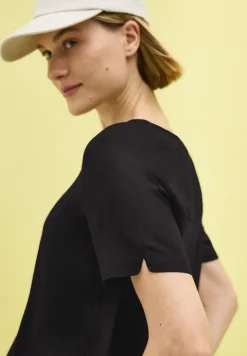 Bluse mit Knotendetail