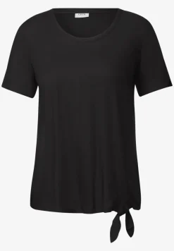 Bluse mit Knotendetail