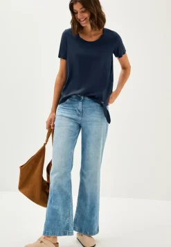 Bluse mit Knotendetail