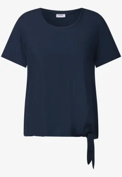 Bluse mit Knotendetail