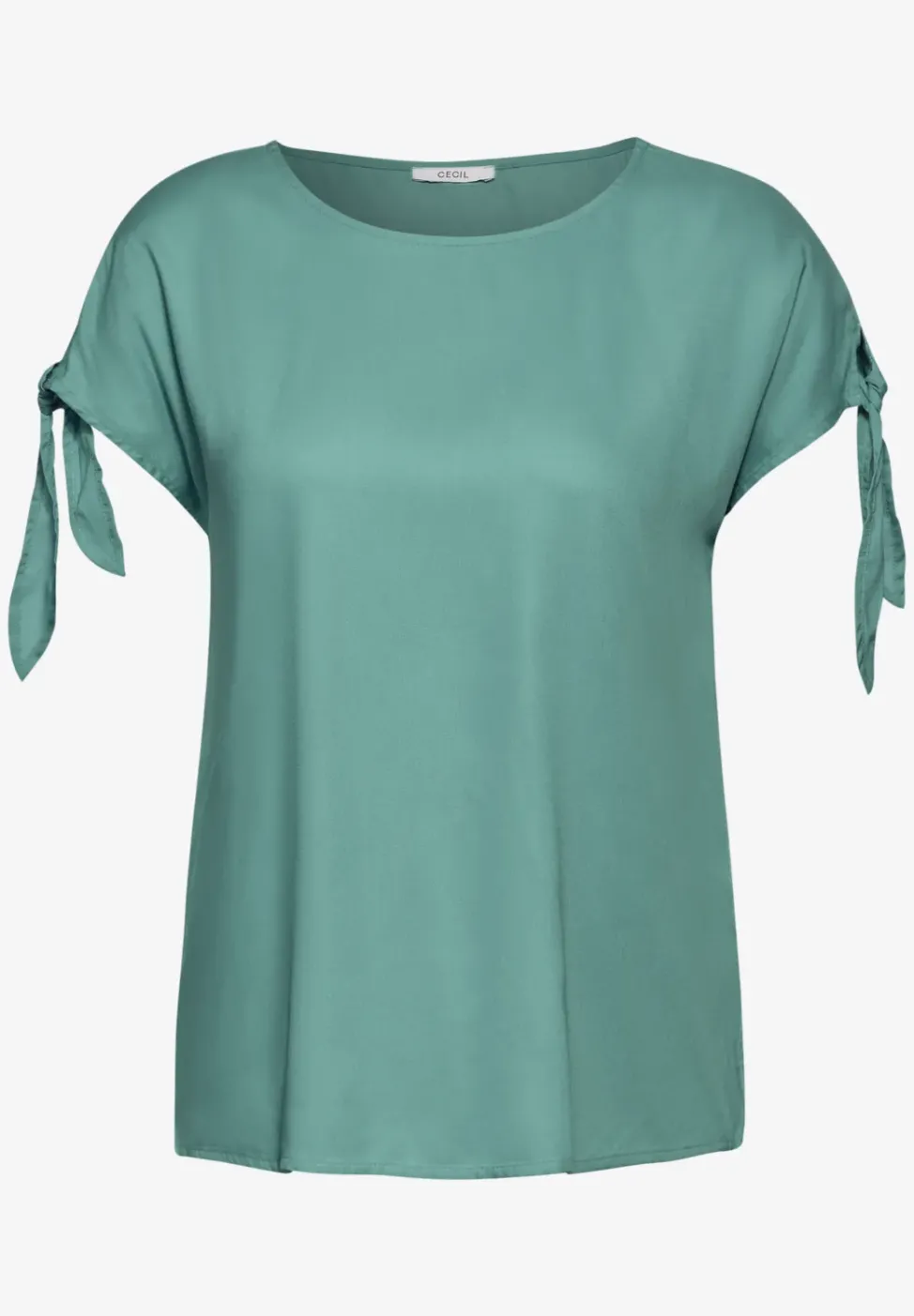 Bluse mit Knotendetail
