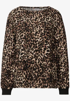 Bluse mit Leo-Muster