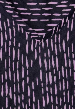 Bluse mit Minimalprint