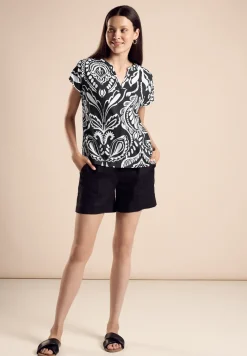 Bluse mit Print